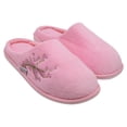 thumbnail image 1 of Pantuflas Bordadas Para Dama Color Rosa, 1 of 4