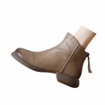 thumbnail image 3 of Women's Ankle Boots Stylish Soft Leather Back Zipper Comfortable Short Boots Ideal for Autumn and Winter, 3 of 9