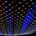 thumbnail image 5 of LED Net String Lights, 8 Modes Plug in Christmas Decor Lights, Waterproof Mesh Lights for Trees, Garden, Outdoor, Yard Home Decorations (Multicolor, 3x2m), 5 of 10