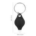 thumbnail image 2 of LEEYNEER 5 PCS Safety Lights Safelight Emergen Key Fob Mini LED Keychain Flashlight, 2 of 6