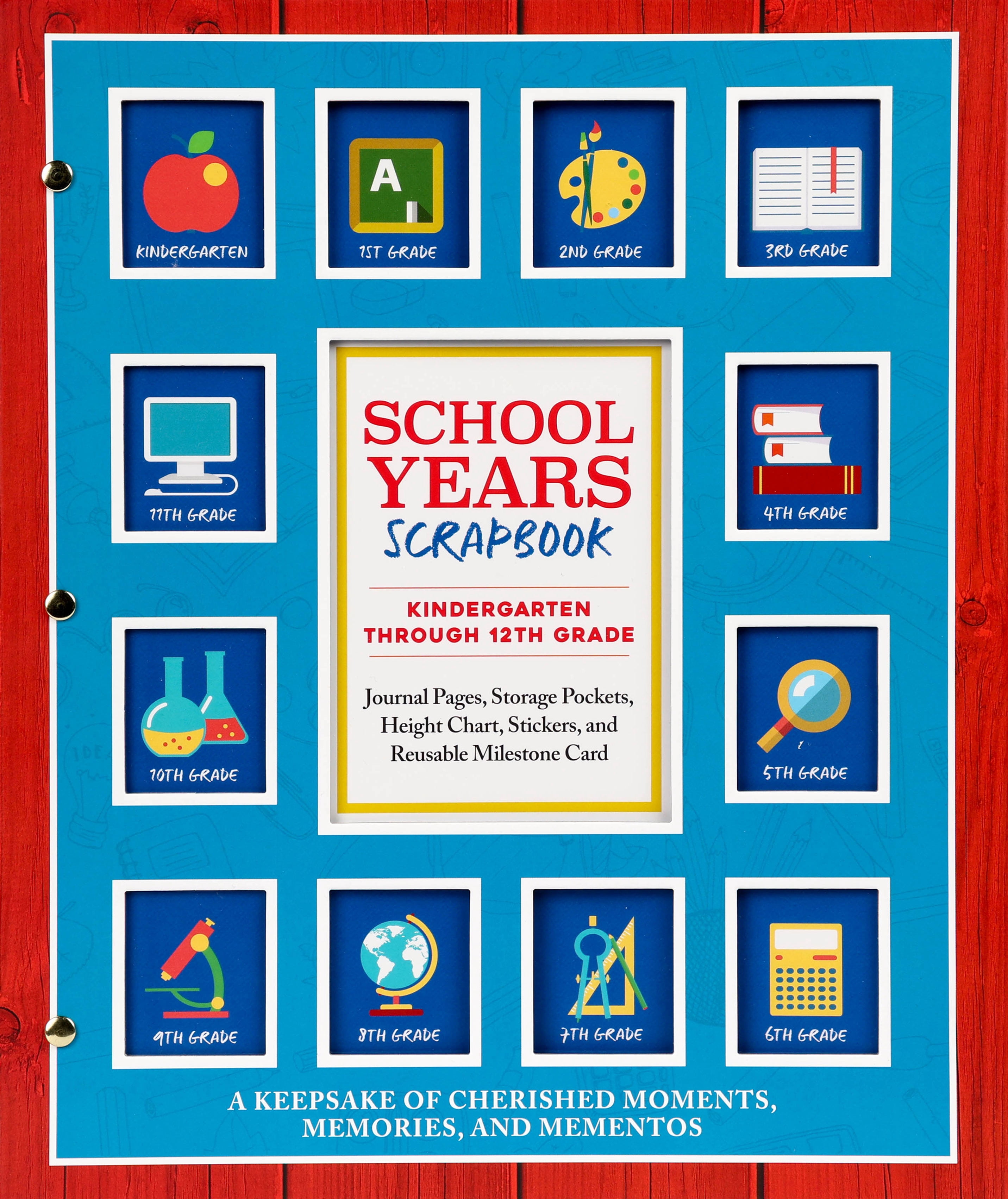 School Years Scrapbook (Hardcover)
