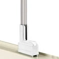 thumbnail image 2 of 13" H Gondola Shelf Sign & Poster Holder, Right Angle L Shaped Magnetic Sign Display, White, 1 Unit, 2 of 2