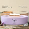 thumbnail image 4 of WoodWick Lavender Spa Ellipse Candle, 4 of 8