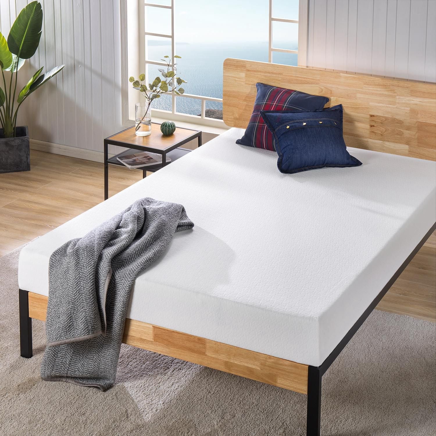 ZINUS 8 Inch Green Tea Memory Foam Mattress | Twin, CertiPUR-US, Mattress In A Box