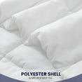 thumbnail image 3 of Canadian Linen Microfiber Duvet Insert, 108"x90", Soft Lightweight Breathable Warm Cozy Washable Box Stitched Duvet Insert for Hotels All Season, King, 3 of 9