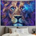 thumbnail image 2 of BCIIG Lion Tapestry Wall Hanging Unique Style Graphic Tapestries Home Wall Decor Art for Living Room Bedroom Dorm Farmhouse Apartment Decoration 50x40inch, 2 of 6