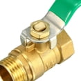 thumbnail image 3 of Full Port Brass Ball Valves 1/2PT Male x Female with Vinyl Handle, 3 of 5