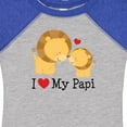 thumbnail image 4 of Inktastic I Love My Papi Childs Boys or Girls Baby Bodysuit, 4 of 5