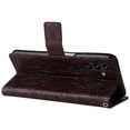 thumbnail image 5 of Allytechgroup for Samsung Galaxy S25 Ultra Case Wallet, Sunflower Embossed PU Leather Flip Cover Stand Hand Strap Shockproof Stylish Cards Slots Phone Case for Samsung Galaxy S25 Ultra, Brown, 5 of 6