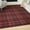 Red, variant on Nourison Grafix 7' x 10' Olive Farmhouse Indoor Rug
