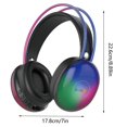 thumbnail image 2 of Ganfancp Bt500 Nuevo Auricular Bluetooth Inalámbrico Luz Auricular Bluetooth Hd Calidad de Sonido Comercio Exterior Ráfaga Aliento Luz Tarjeta Estéreo Rebajas Flash Deals 1X Auricular Bluetooth, 2 of 7