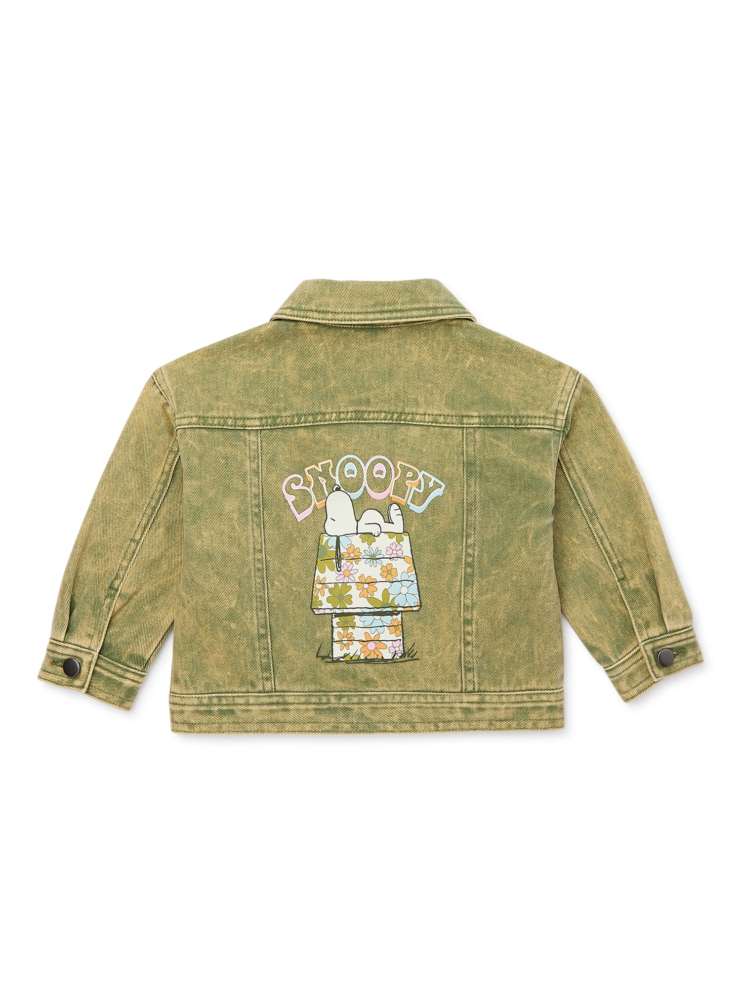 Minnie Mouse Baby and Toddler Girls Graphic Denim Jacket Sizes