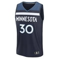 thumbnail image 2 of Men's Fanatics Julius Randle Navy Minnesota Timberwolves Fast Break Replica Player Jersey - Icon Edition, 2 of 3