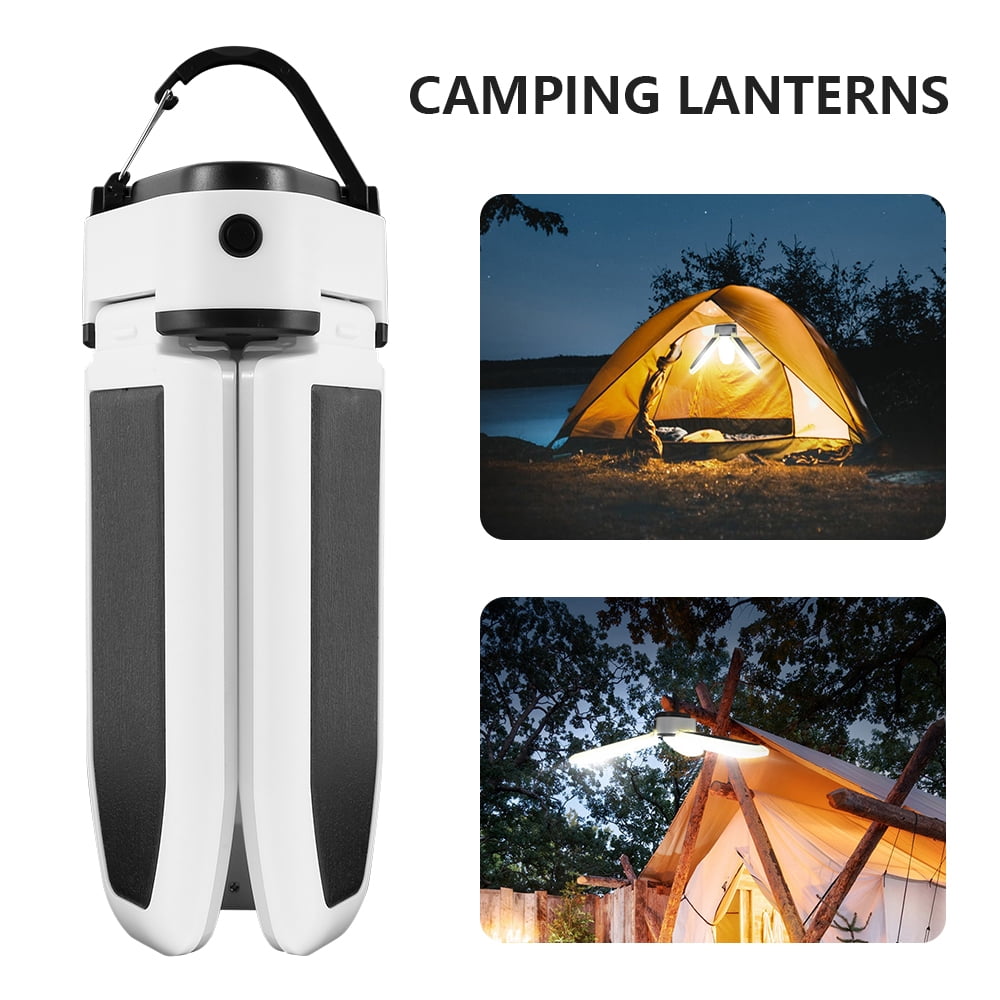 2000Lumen Camping 120LED Lantern BBQ Hiking Tent Light Rechargeable Lamp 5 Modes 