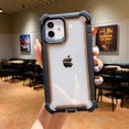 thumbnail image 1 of Funda de teléfono transparente a prueba de golpes para iPhone, carcasa trasera dura de PC para 12, 11 Pro Max, XR, XS Max, X, 7, 8 Plus, 12, 13 Pro, 11, 13 Fivean unisex, 1 of 2