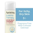thumbnail image 3 of Aveeno Eczema Therapy Rescue Relief Treatment Body Gel Cream, Steriod Free Lotion, Fragrance Free, 5 oz, 3 of 12