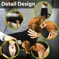thumbnail image 3 of ASENKU Dog Surgery Recovery Suit, Dog Recovery Suit for Skin Diseases Abdominal Wounds, Dog Pajamas Anti-hair Loss Tights with Zipper, E collar & Cone Alternative, 3 of 10
