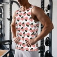 thumbnail image 5 of Yiaed Dachshund dogs and hearts Print Mens Compression Shirt Slimming Body Shaper Vest Workout Tank Tops Abs Abdomen Undershirts-Medium, 5 of 7