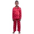 thumbnail image 1 of Ultra Game Nba - Pijama oficial para jóvenes de 2 piezas, súper suave, con botones, Houston Rockets, tallas 7, 1 of 1