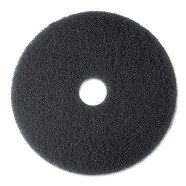 3M Low-Speed Stripper Floor Pad 7200 13" Black 5/Carton 08375