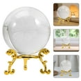 thumbnail image 1 of UPGRATOR Ornamental Crystal Globe With Base For Home And Office Decoration 1 Set, 1 of 6