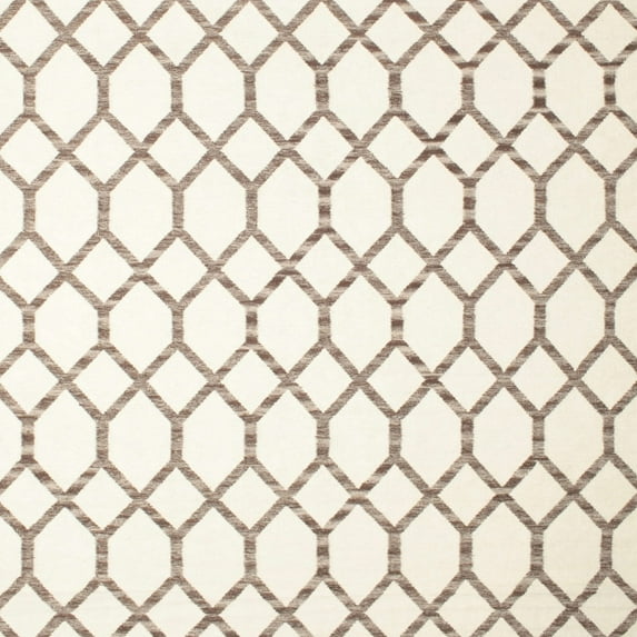 Ahgly Company Indoor Square Contemporary Blonde Beige Terrilis Area Rugs, 5' Square