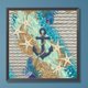 thumbnail image 1 of Cuadros Decorativos Pintura de diamante 5D DIY Taladro redondo completo Estrella de mar Ancla Decoración del hogar Arte Wdftyju embutido en tela, 1 of 7