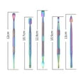 thumbnail image 2 of Cuticle Pusher Stainless Steel Cuticle Peeler Scraper Nail Remover Tool, 2 of 5