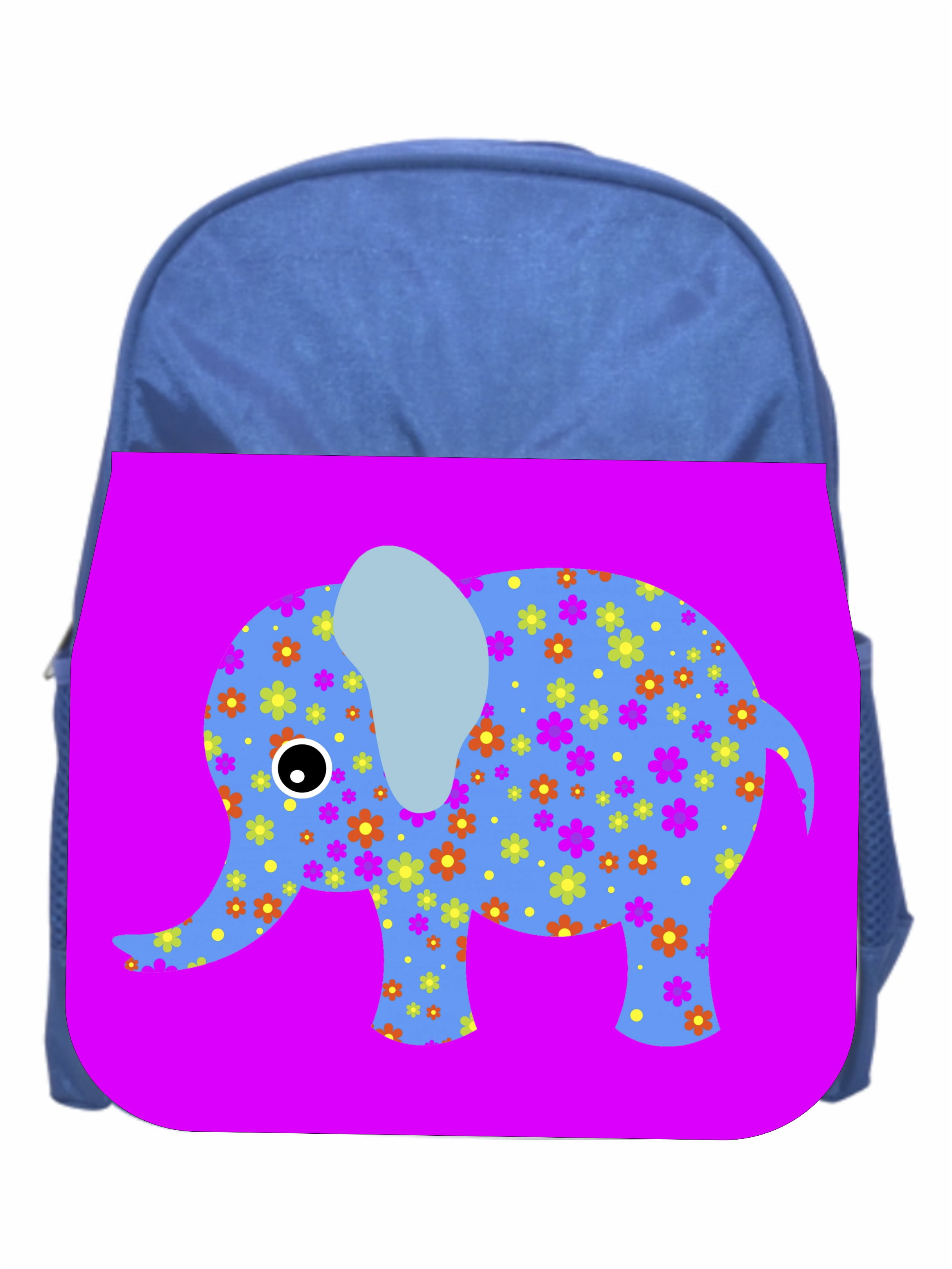 Elephants Pink Girls Preschool Toddler Backpack /& Lunch Box Set