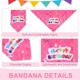 thumbnail image 3 of 2025 Dog Cat Birthday Hat and Bandana Costume Accessories for Dogs Cats Birthday Party Gifts for Cat and Dogs, 3 of 5