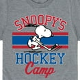thumbnail image 3 of Peanuts - Snoopy's Hockey Camp - Toddler And Youth Short Sleeve Graphic T-Shirt, 3 of 6