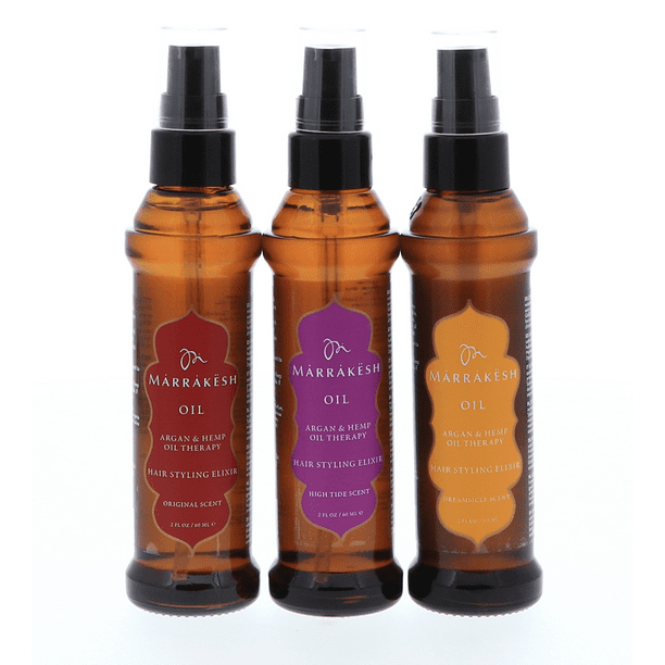 Marrakesh Oil Hair Styling Elixir Original Scent 2 oz , Dreamsicle 2 oz