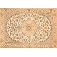 thumbnail image 1 of Ahgly Company Indoor Rectangle Medallion Orange Traditional Area Rugs, 2' x 4', 1 of 1