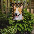 thumbnail image 2 of Carolines Treasures SS4289-FLAG-PARENT Bull Terrier Candy Corn Halloween Portrait Flag  multicolor, 2 of 3