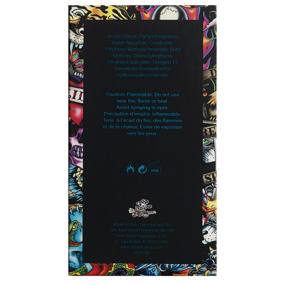 Christian Audigier Ed Hardy Hearts & Daggers Eau De Toilette Spray for Men 1.7 oz