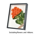 thumbnail image 5 of CSCHome 4x6inch Wood Dried Flower Photo Frame, Perfect for Displaying Your Artwork(Black), 5 of 5