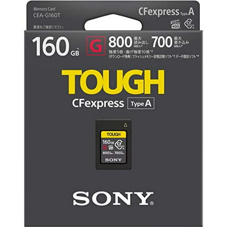 Sony CFexpress Type A memory card CEA-G160T TOUGH 160GB | Walmart