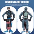 thumbnail image 4 of Shisuyan Diver Mini Model Aquarium Frogman Model Aquanaut Landscape Decoration Miniature People Toy, 4 of 9