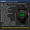 thumbnail image 3 of Mens Digital LED Watch Date Sport Men Outdoor Electronic Watch, Xinsrenus Under $5! Mens Digital LED Watch, 3 of 4