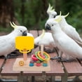 thumbnail image 4 of Miangastore 1 Set Parrot Bird Cage Toy Mini Basketball Shooting Toy Bird Training Toy, 4 of 9