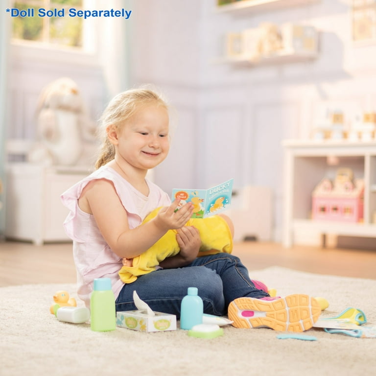 Melissa & Doug Mine to Love Changing & Bathtime Play Set for Dolls