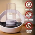 thumbnail image 4 of Sure Petcare Felaqua Connect Smart Cat Water Bowl - Tracks Drinking, Safe Healthy Habits, Automatic Refills, Battery-Operated, BPA-Free, Wireless & Portable Wide Shallow Design, 4 of 7