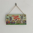 thumbnail image 5 of kladzum Easter Wooden Hanging Sign Happy Easter Bunny Wooden Door Sign Easter Wood Hanging Door Sign for Spring Easter Tree Front Door Decoration, 5 of 6