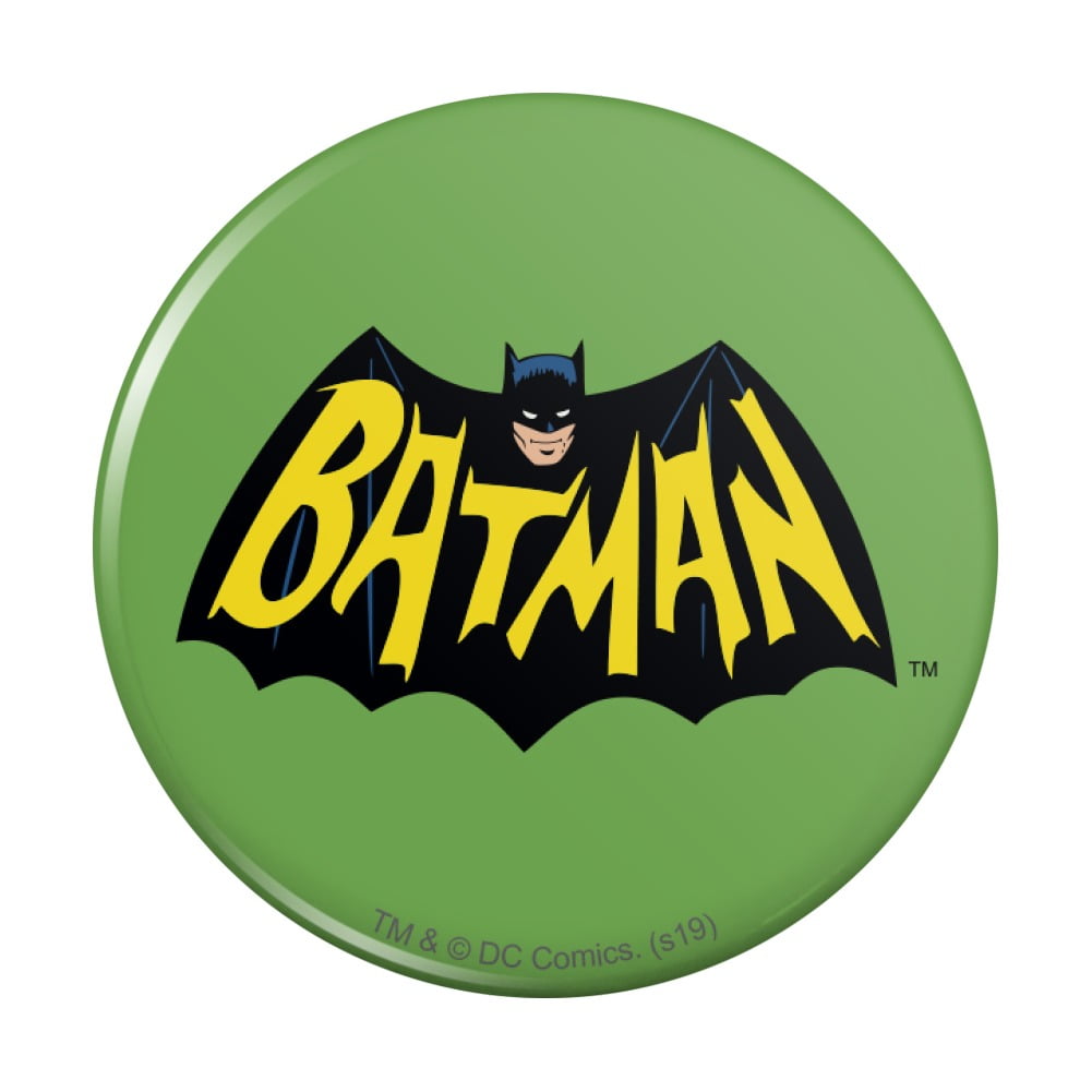 Batman Classic TV Series Logo Pinback Button Pin 