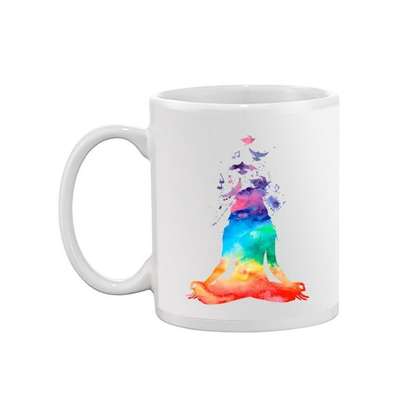 Rainbow Lotus  Mug Unisex's -Image by Shutterstock