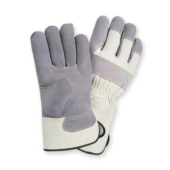 Condor Leather Gloves,Gray,S,PR 4NHC7