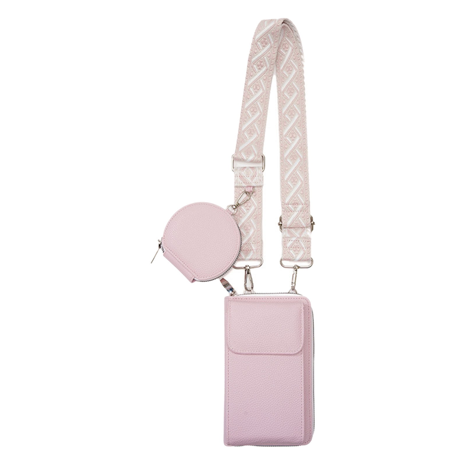 Small Crossbody Phone Purse – Vegan Leather Wallet With Guitar Strap, Card Slots, Wristlet Clutch