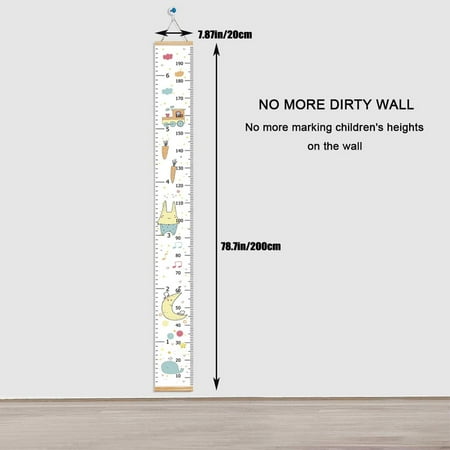 

Height Chart for Kids Upgrade Removable Baby Growth Chart for Wall Key Cutting compatible with Machine Belt Long Measuring Tape Reel Metal for Cutting Digital Meter Measurement Stop Woodworking