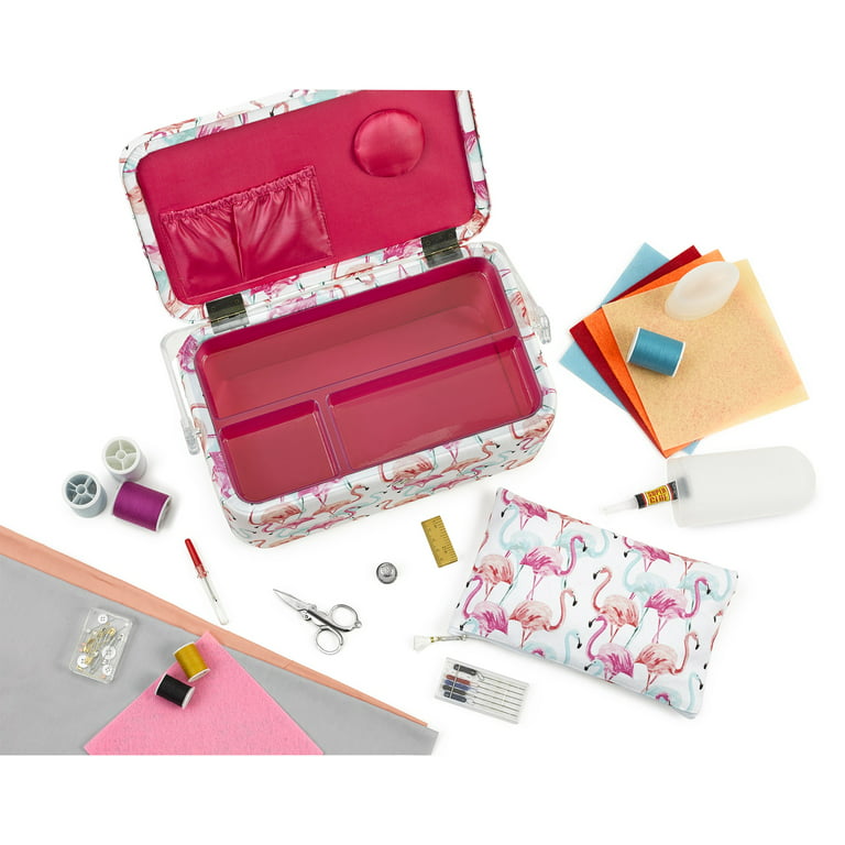Singer Sewing Basket Kit, Pink