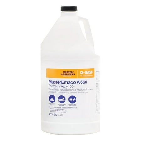 BASF MasterEmaco A660 White Bonding Primer 1 gal. Box of 4, Bid Per Item